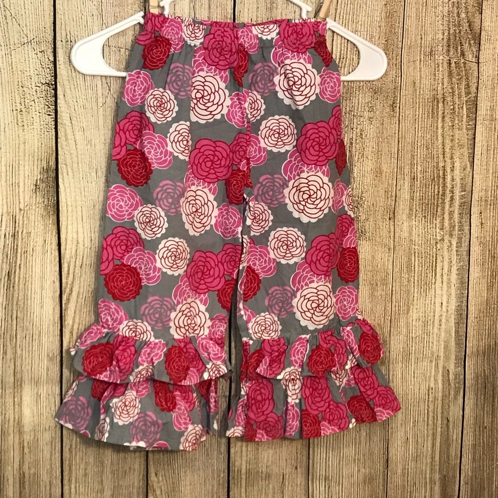 Jelly the Pug Floral Pants